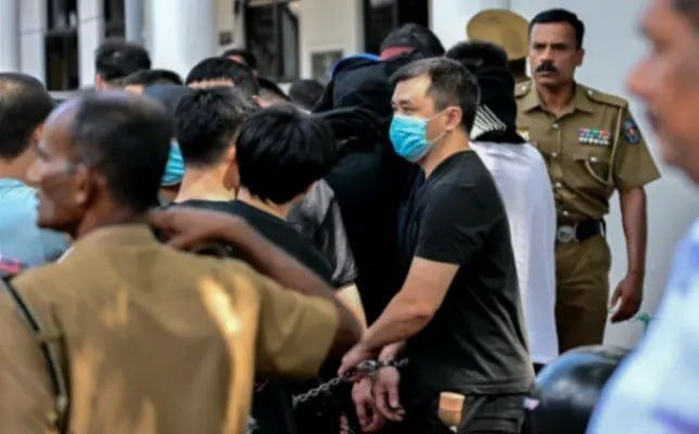 斯里兰卡新闻 严打跨国网络犯罪600余名外国人落网，岛国或成电诈集团新据点🚨