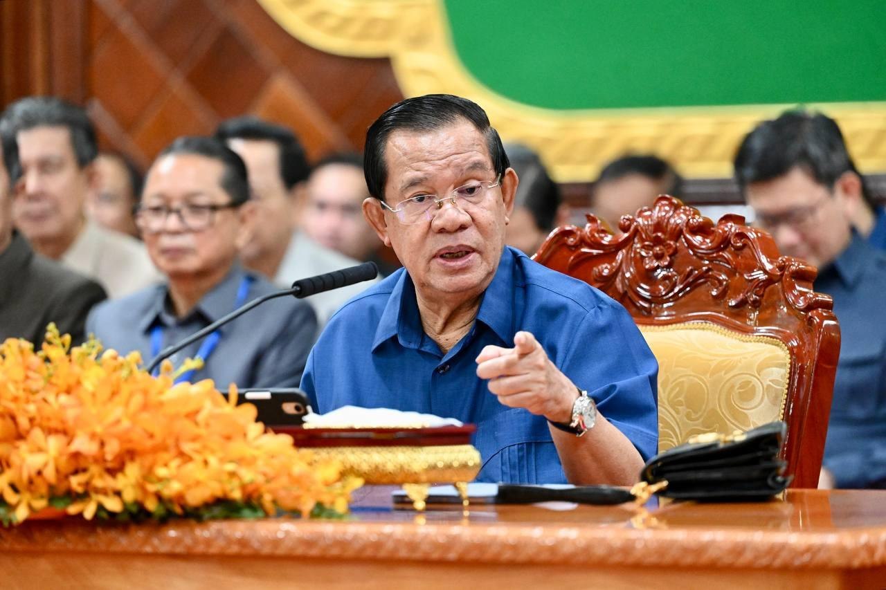 柬埔寨新闻 洪森我孙子也要当兵，不能例外‼️