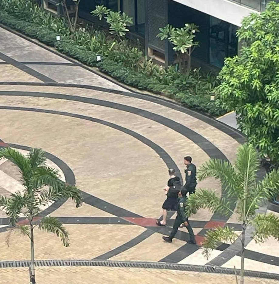 金边星汇城有宪兵检查